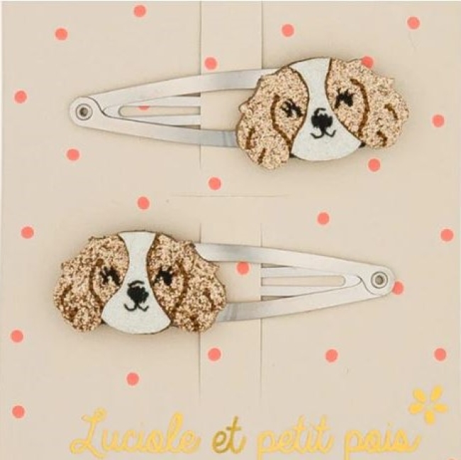 Barrettes Teddy (paire)