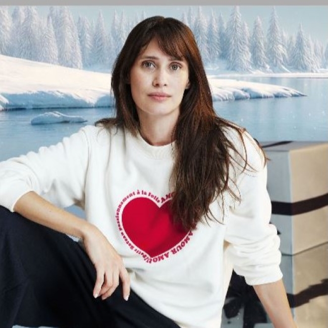 Sweatshirt femme en coton