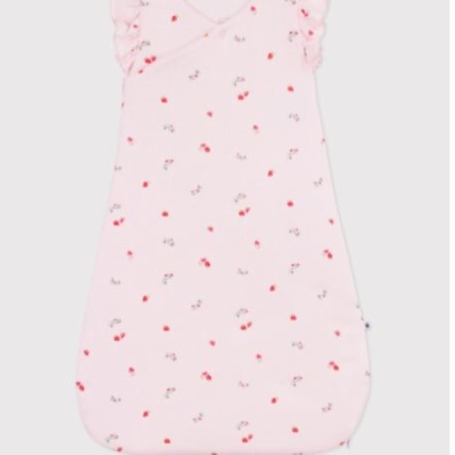 Gigoteuse bébé en coton imprimé fleuri TOG 2