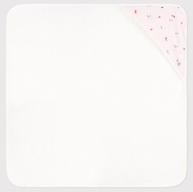 Carré de bain bébé en coton