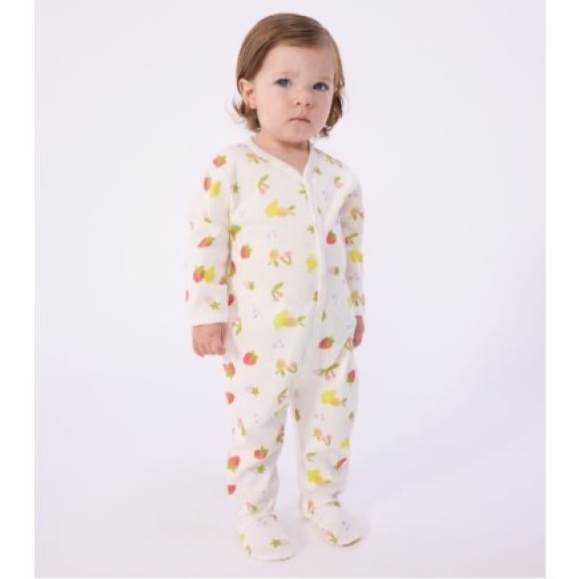 Pyjama bébé en coton imprimé fruits