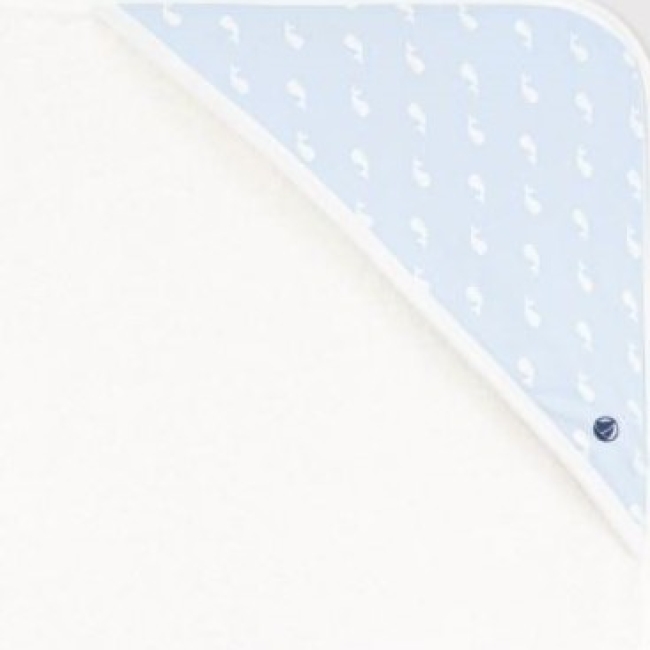 Carré de bain bébé en coton