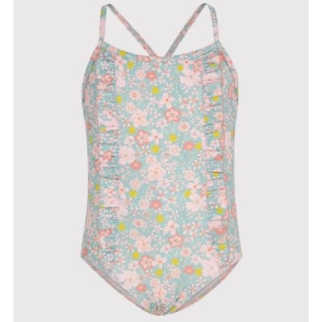 Maillot de bain une pièce enfant fleuri