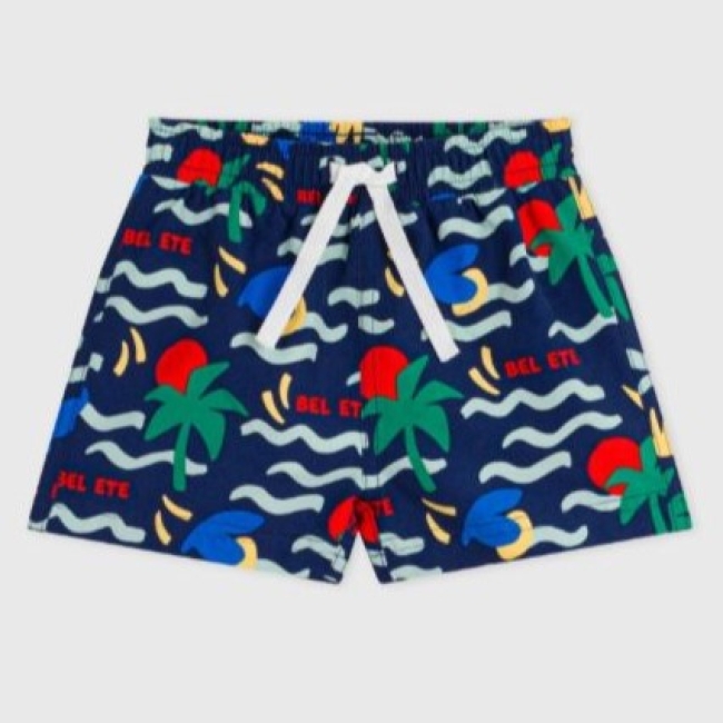 Short de bain bébé imprimé