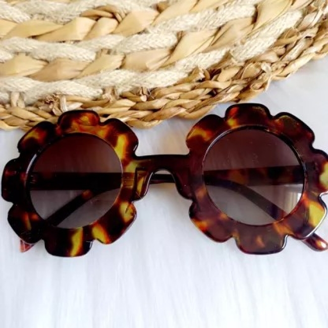 Lunettes de soleil pour enfants Léopard fleur 