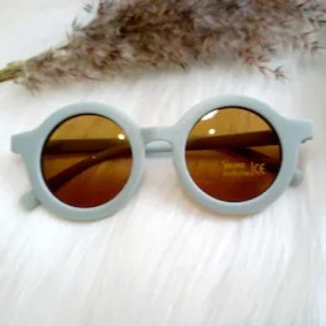 Lunettes de soleil pour enfants rétro bleu 