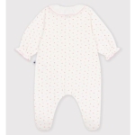 Pyjama bébé en tubique imprimé à cœurs